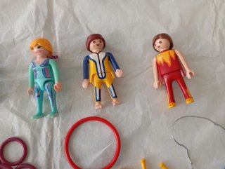 Lote Playmobil Circo Malabaristas Accesorios