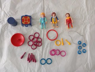 Lote Playmobil Circo Malabaristas Accesorios