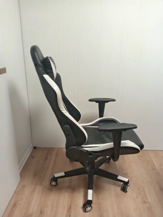 Silla Gamer Racer X Negra y Blanca