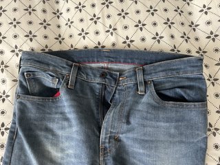 Pantalones Levis elásticos azules