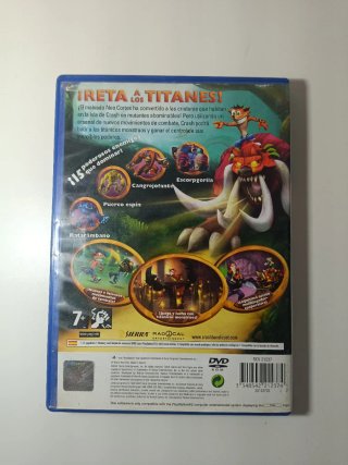 Crash Bandicoot Lucha de Titanes PS2