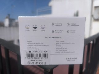 Auriculares Traductor IA OWS-JM13 Sport Negro