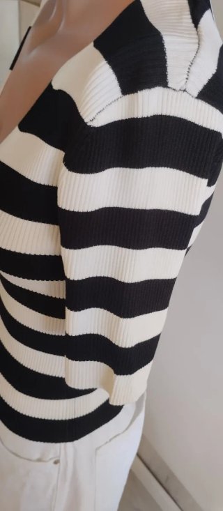 Jersey Lefties Rayas Manga Corta