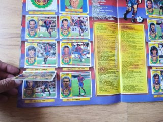 Álbum cromos Liga 96/97 Fútbol Español