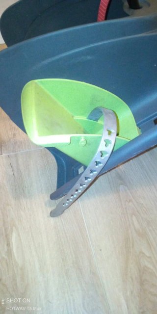Silla para bici de niño.