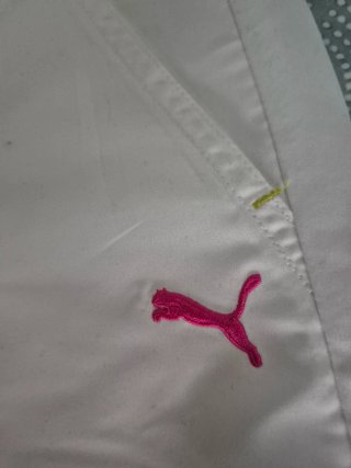 Pantalón Pirata Deportivo Puma Blanco Niña 10 Años