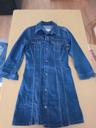 Vestido vaquero Zara Talla XS