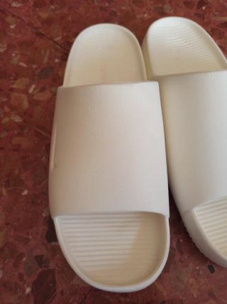 Chanclas Nike Calm Hombre Talla 44 Blancas