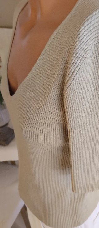 Jersey Verano Manga Corta Beige Lefties Talla Únic