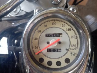 Yamaha Drag Star 650 Custom Negra