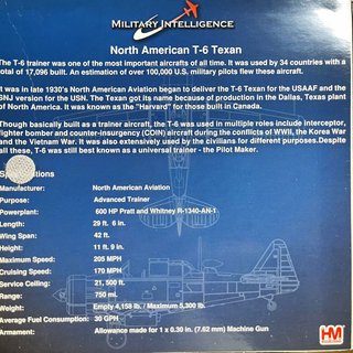 1:72 Hobby Master HA1501 SNJ-5 Texan USN NAS Cuba