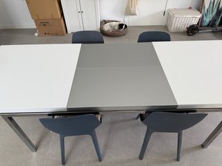 Mesa extensible diseño 183/263x91,5 Robusta