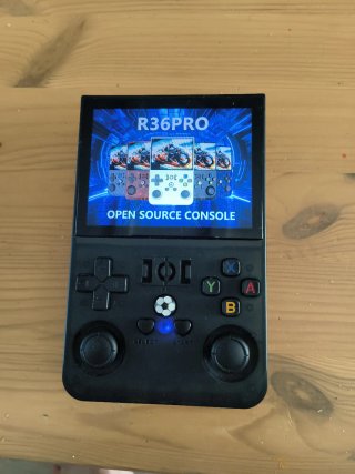 Consola Retro Negra