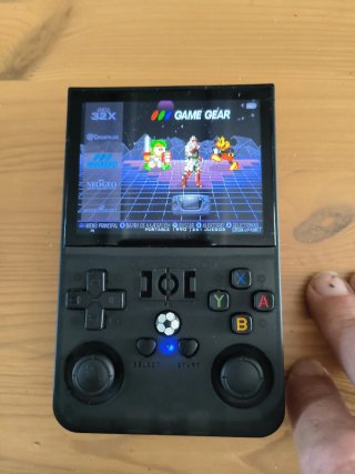 Consola Retro Negra