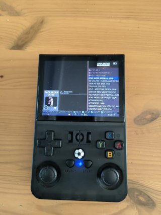 Consola Retro Negra