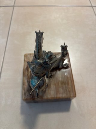 Figura Sant Jordi y Dragón
