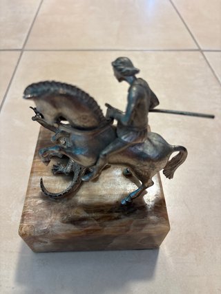Figura Sant Jordi y Dragón