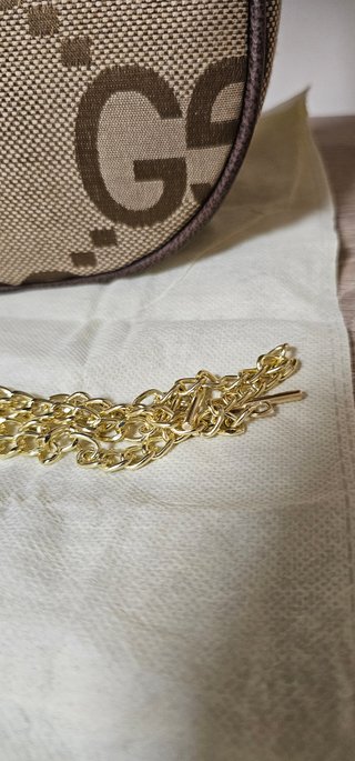 Bolso Beige y Marrón GG