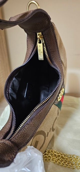 Bolso Beige y Marrón GG