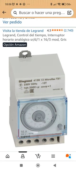 Legrand 4128 12 MicroRex T31 Temporizador