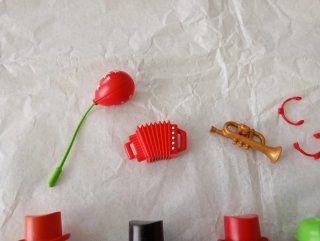 Lote 4 payasos circo Playmobil