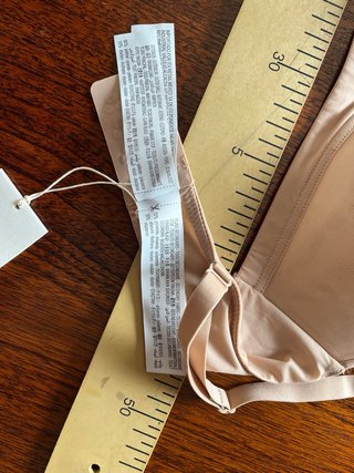 Sujetador invisible Oysho beige