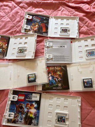 Lote 6 Juegos Nintendo 3DS y DS LEGO
