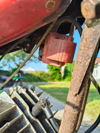 Puch Carabela Super Moped Clásica Roja