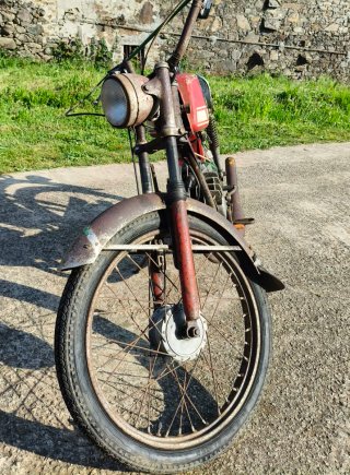 Puch Carabela Super Moped Clásica Roja