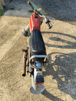 Puch Carabela Super Moped Clásica Roja