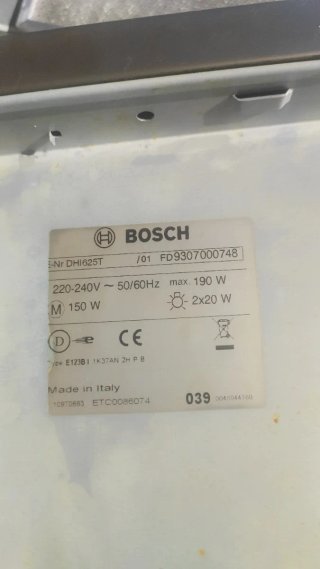 Campana extractora Bosch