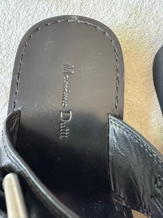 Sandalias piel hebilla Massimo Dutti T39