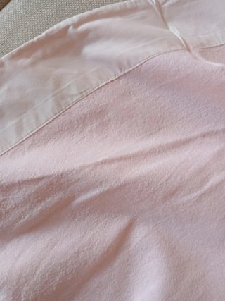 Lenzuolo matrimoniale rosa in felpa
