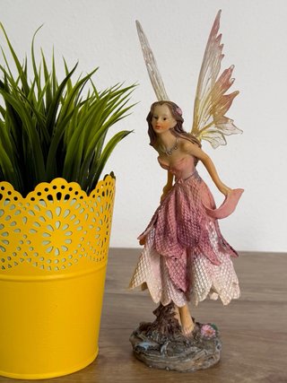 Coppia di Fate Decorative della Fortuna