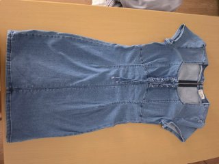 Vestido vaquero corto talla S