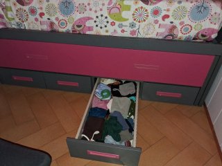 Cama nido con cajones y otra cama