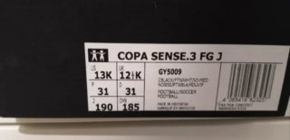 Botas de fútbol para niño Adidas