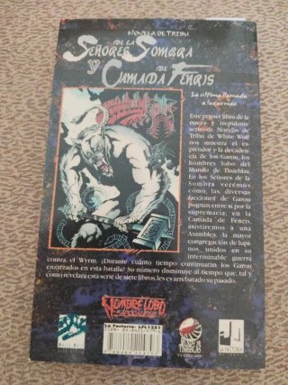 Novela Señores de la Sombra