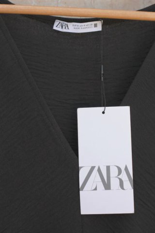 Vestido Zara Negro Talla S