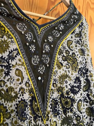 Mono Zara ancho estampado verano