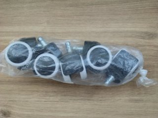 Ruedas para silla de escritorio (pack 5)