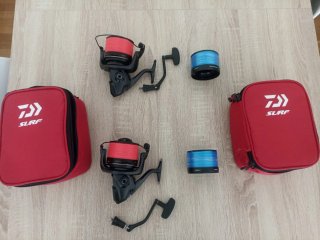 Equipo pesca daiwa powermesh y ultegra xte 14000