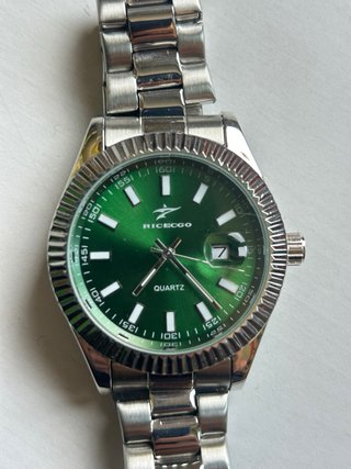Reloj RILCCGO Verde y Plateado
