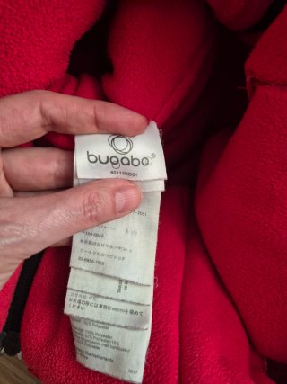 Saco Bugaboo Invierno Rojo