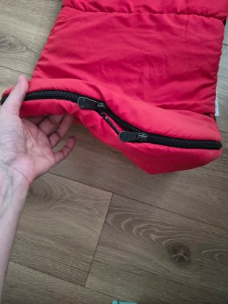 Saco Bugaboo Invierno Rojo