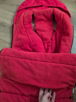 Saco Bugaboo Invierno Rojo