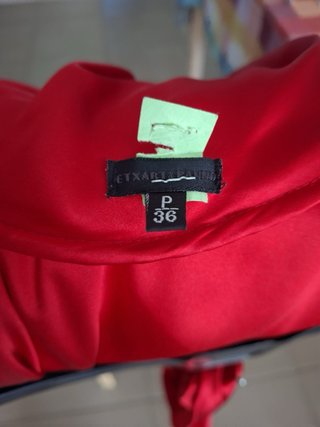 Vestido largo rojo para fiesta