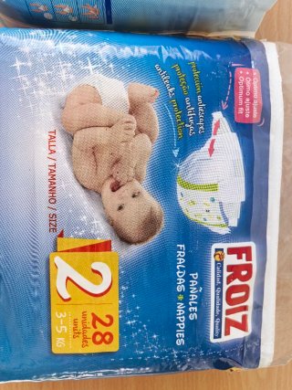 Pañales Talla 2 (3-6 kg) - 28 +42 unidades