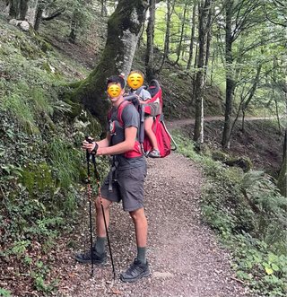 Mochila Portabebés Vaude Jolly Light Roja
