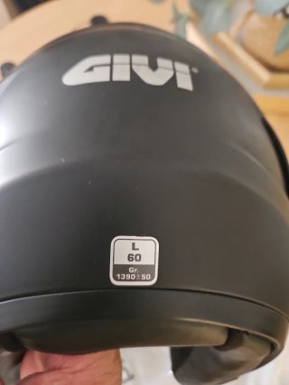 Casco Givi HPS X07 Negro Mate + Manos Libres